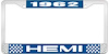1962 Hemi License Plate Frame - image 1