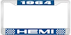 1964 Hemi License Plate Frame - image 1