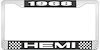 1968 Hemi License Plate Frame - image 1