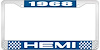 1968 Hemi License Plate Frame - image 1