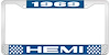 1969 Hemi License Plate Frame - image 1