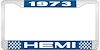 1973 Hemi License Plate Frame - image 1