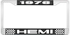1976 Hemi License Plate Frame - image 1