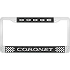 Dodge Coronet License Plate Frame - image 1