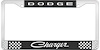 Dodge Charger License Plate Frame - Black - image 1