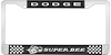 Dodge Super Bee License Plate Frame - Black - image 1