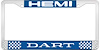 Hemi / Dart License Plate Frame/ - image 1