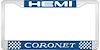 Hemi / Coronet License Plate Frame - image 1