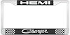 Hemi / Charger License Plate Frame - image 1