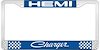 Hemi / Charger License Plate Frame - image 1