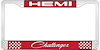 Hemi / Challenger License Plate Frame - image 1