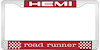 Hemi / Road Runner License Plate Frame - image 1