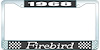 1968 Firebird License Plate Frame - Black - image 1