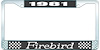1981 Firebird License Plate Frame - Black - image 1