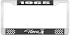 1965 Nova License Plate Frame Style 1 Black - image 1