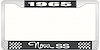 1965 Nova SS License Plate Frame Style 3 Black - image 1