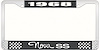 1968 Nova SS License Plate Frame Style 3 Black - image 1