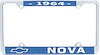 1964 Nova License Plate Frame - image 1