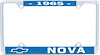 1965 Nova License Plate Frame - image 1
