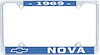 1969 Nova License Plate Frame - image 1