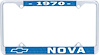 1970 Nova License Plate Frame - image 1