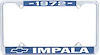 1972 Impala License Plate Frame - image 1