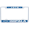 1978 Impala License Plate Frame - image 1