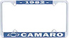 1982 Camaro License Plate Frame - image 1