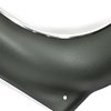 LP1013 1966-72 Chevy II, Nova, GM A, B-Body; Seat Side Panel Apron Covers; Strato Bucket; With Mylar Chrome Trim; Dark Green ABS - image 3