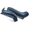 LP1026 1966-72 Chevy II, Nova, GM A, B-Body; Seat Side Panel Apron Covers; Strato Bucket; With Mylar Chrome Trim; Medium Blue AB - image 2