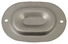 M112 Ford, Lincoln, Mercury Style, Floor Pan Plug, 2-7/8" x 4-5/8" - image 1