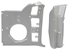 M235R Inner Cowl Side Panel 1969-70 Mustang, Cougar; Passenger Side; Weld Thru Coated - image 1