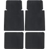 M55102 Floor Mat Set 1955-57 Chevrolet Bel Air; Front And Rear; Red/Black/Beige; 4-Piece Set - image 2
