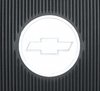 M61001 Bow Tie Rubber Floor Mat Set 1961-64 Chevy w/o Console [Black] - image 2
