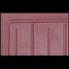 M61002 Bow Tie Rubber Floor Mat Set 1961-64 Impala, Bel Air, Biscayne; w/o Console; Red; Front/Rear - image 2