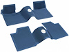 Bow Tie Floor Mats 1961-64 Full Size Chevy - image 1