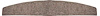 MA1201 Rear Package Tray Insulation 1963 Dart; 2-Door Hardtop - image 1