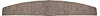 MA1205 Rear Package Tray Insulation 1963 Dart; 4-Door Sedan - image 1