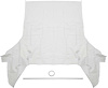 MA155001 1963-64 Dodge Dart GT; Convertible Top; Pinpoint; White - image 1