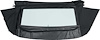 MA155502 1967-69 Plymouth Barracuda; Convertible Rear Window; Tinted Glass; Crush Vinyl; Black - image 1