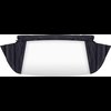 MA155702 1967-69 Plymouth Barracuda; Convertible Rear Window; Plastic Curtain; Pinpoint Vinyl; Black - image 2