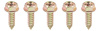 MA1802 1962-72 Mopar Rallye Wheel Cap Screw Set; 5 Piece Set - image 1