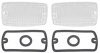 Parking Lamp Lens and Gasket Set for 1970-1972 Plymouth Duster, Scamp, Valiant - image 1