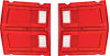 MA2082 Tail Lamp Lenses 1969 Dodge Dart; with Gaskets; Pair - image 1