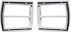 MA2089 Tail Lamp Bezels 1969 Dodge Dart; Pair - image 1