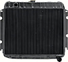 MA2248A Replacement Radiator 1970-72 Mopar A-Body With 6 Cylinder And Automatic Trans 3 Row - image 1