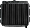 MA2249A Radiator 1970-72 Mopar A-Body Small Block V8 With Automatic Trans 3 Row Replacement - image 1