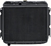 MA2257A Replacement Radiator 1967-69 Mopar A-Body With 6 Cylinder And Automatic Trans 4 Row - image 1