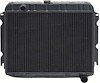 MA2262A Replacement Radiator 1973 Mopar A-Body With 6 Cylinder And Automatic Trans 4 Row - image 1