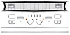 MA3001 Grill Kit 1970-72 Plymouth; Valiant, Duster, Scamp; Black Surround; With Silver Grill Bars - image 1